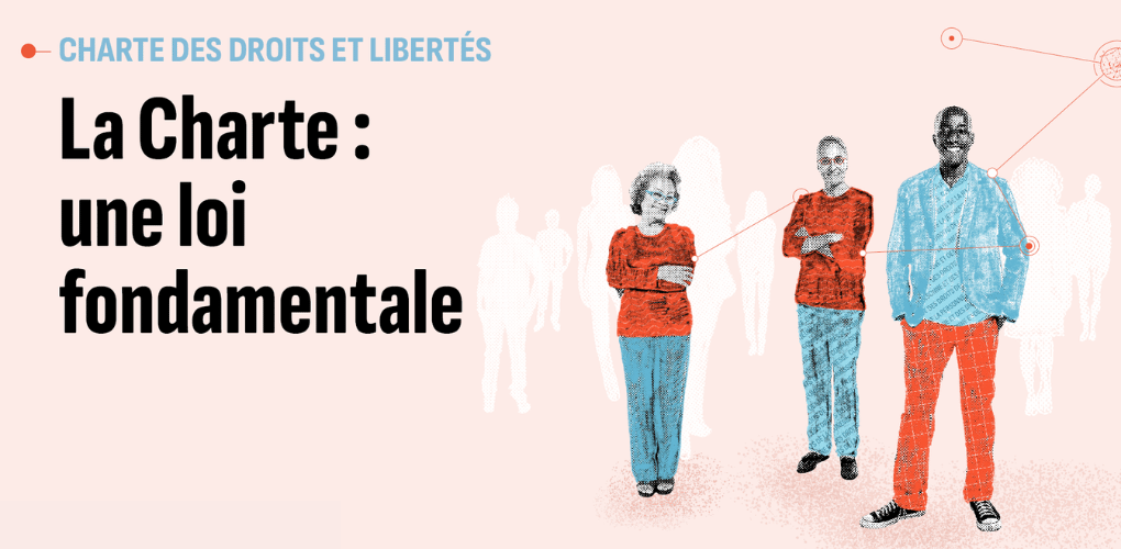 Image de la formation sur la Charte : des personnages debouts.